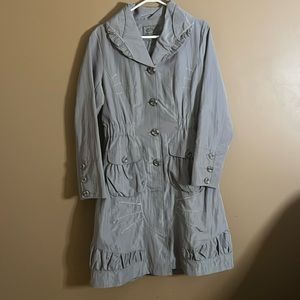 Silver grey spring jacket